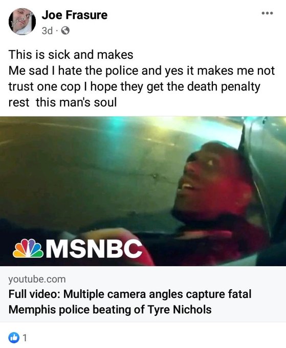 ChudsOfTikTok's tweet image. OH: Joe Frasure was helping clean out his deceased Grandmother's house, when as he was attempting to leave in his car an officer, thinking it was a burglary shot him 3x in the back of the head, claiming he was trying to run him over.
He leaves behind a pregnant wife &amp;amp; 2 children.