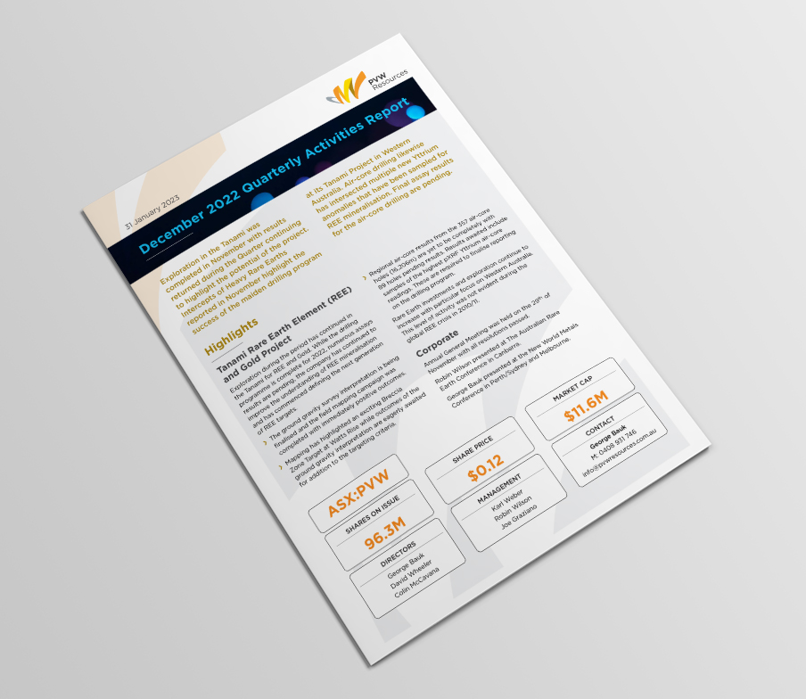 Read the December 2022 Quarterly Activities Report here pvwresources.com.au/investors/#asx…