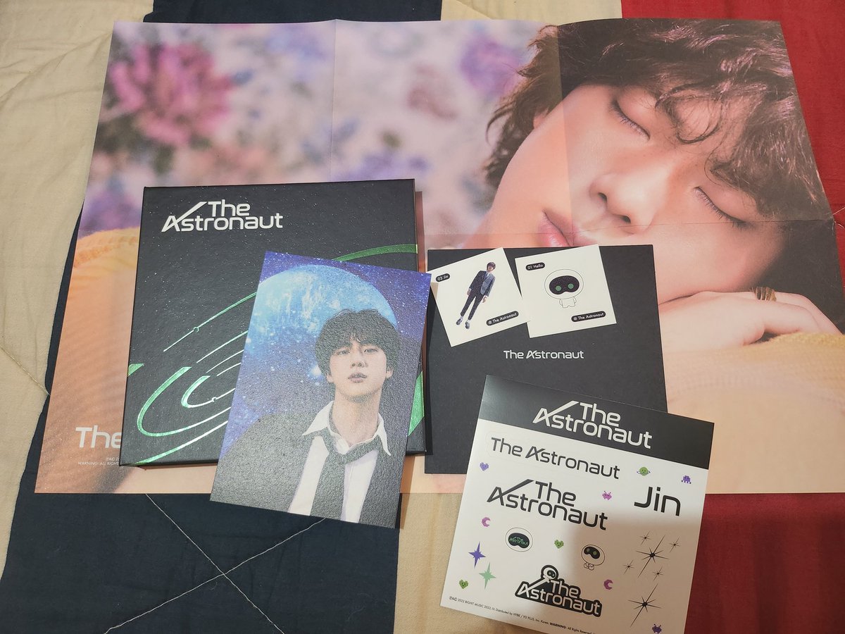 frennielicious's tweet photo. wts lfb bts ph onhand

The Astronaut Jin Solo Album 

- unsealed (ver 1 &amp; 2) - ₱300 each or 500 set
- no qr code and no rpc
-payo / dop in 3 days
mop: gcash
mod: ggx, sdd, j&amp;t
loc: Valenzuela city

comment “mine” or dm to avail https://t.co/SV5L5PYssH