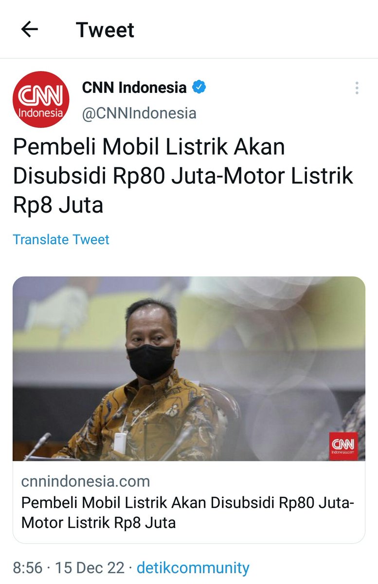 Mana sekolah barunya, mana rumah sakit barunya? Kok jadi motor dan mobil listrik baru?
