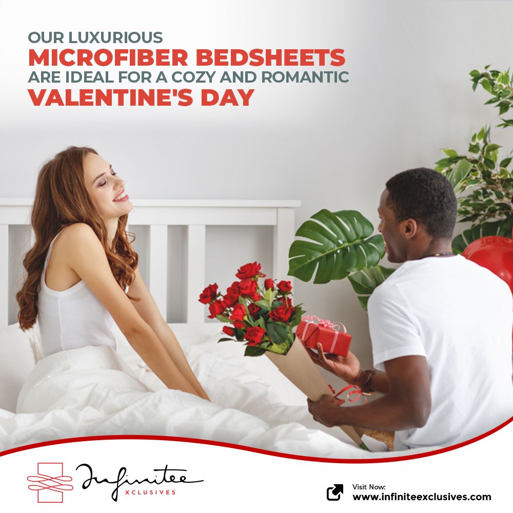 InfiniteeUae's tweet image. Our Luxurious Microfiber Bedsheets are ideal for cozy and romantic Valentine's Day❣️
🥳10% Discount on Checkout
👉amz.run/6Lty
👉follow us on amazon: amz.run/6Lu1
🌐Visit us at infiniteexclusives.com
#Amazon #amazonae #dubai #uae #mydubai   #valentinesday23