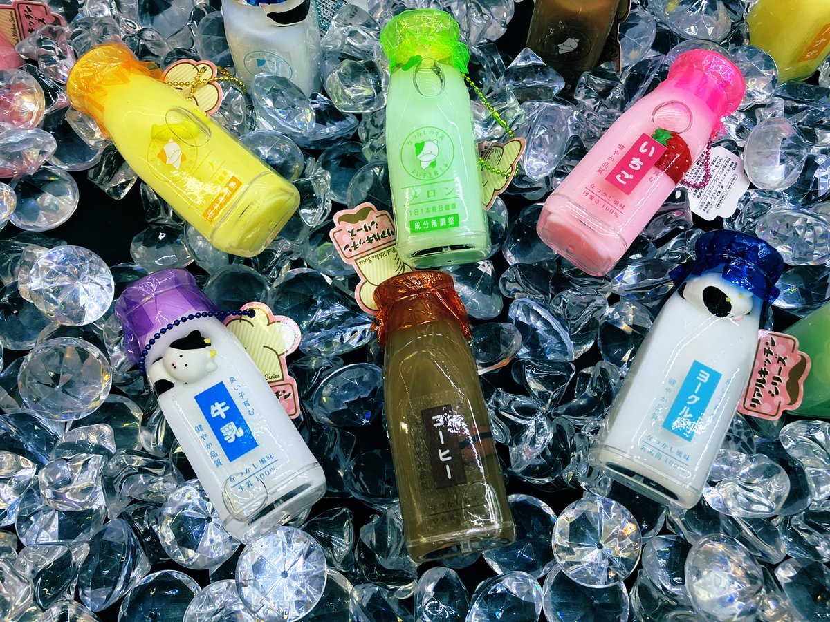 ✨入荷情報✨ リアルキッチンシリーズ なつかしの牛乳瓶ぷかぷかオイル