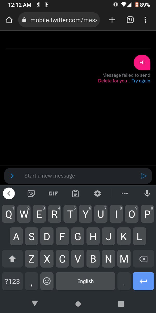 MahdyElachker's tweet photo. @TwitterSupport I can't send DM messages and your support staff is abysmally terribly, exactly how long until I can get helpntwo weeks later? https://t.co/5F2M6iq60M