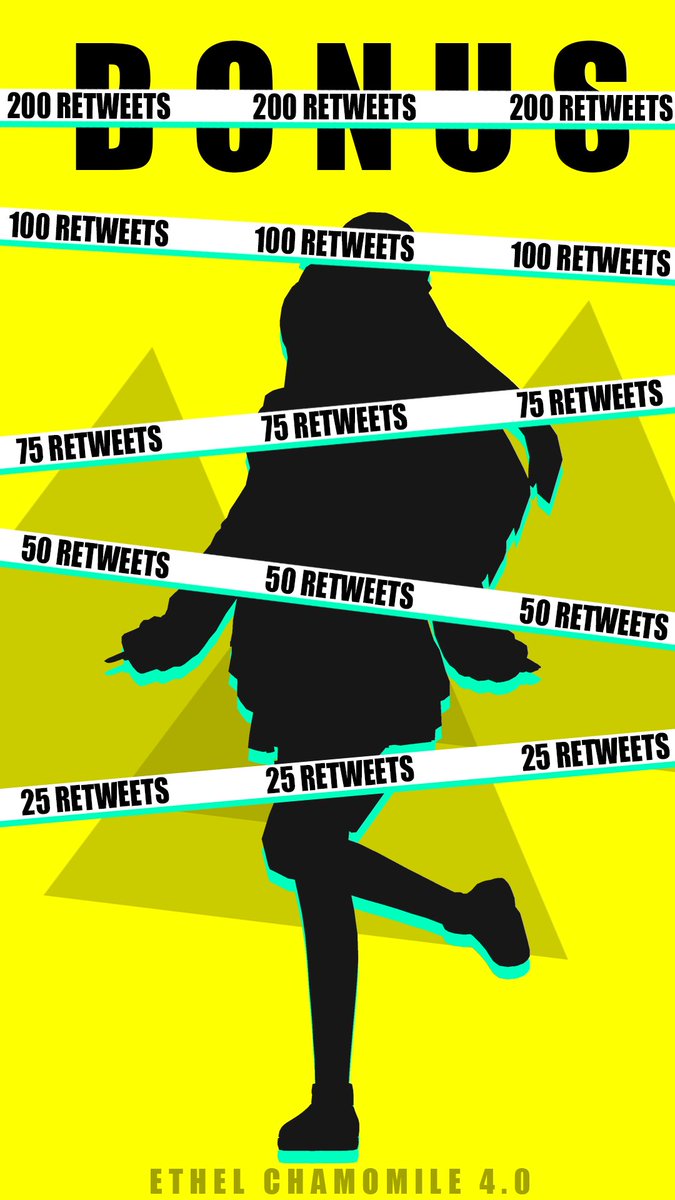 New model is here~ \>U</
Imma do what the cool kids do, retweet this and reveal the new model! There's even a BONUS for 200 RTs! >:D

Check the replies for updates~

Also sub to me while you're at it: youtube.com/@EthelChamomile 

Leskuzo!
>O</