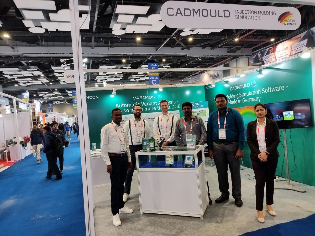 RIPL_Noida's tweet photo. #SIMCON &amp; #RIPL team is ready to answer all your questions related to Injection Molding Solutions at PLASTINDIA, Feb 1-5, 2023 at Pragati Maidan, New Delhi at Hall 5H-GF, Stall B-14. We look forward to interact with you on #CADMOULD &amp; #VARIMOS
#plastindia2023  #newdelhi https://t.co/1o02oo7XO7