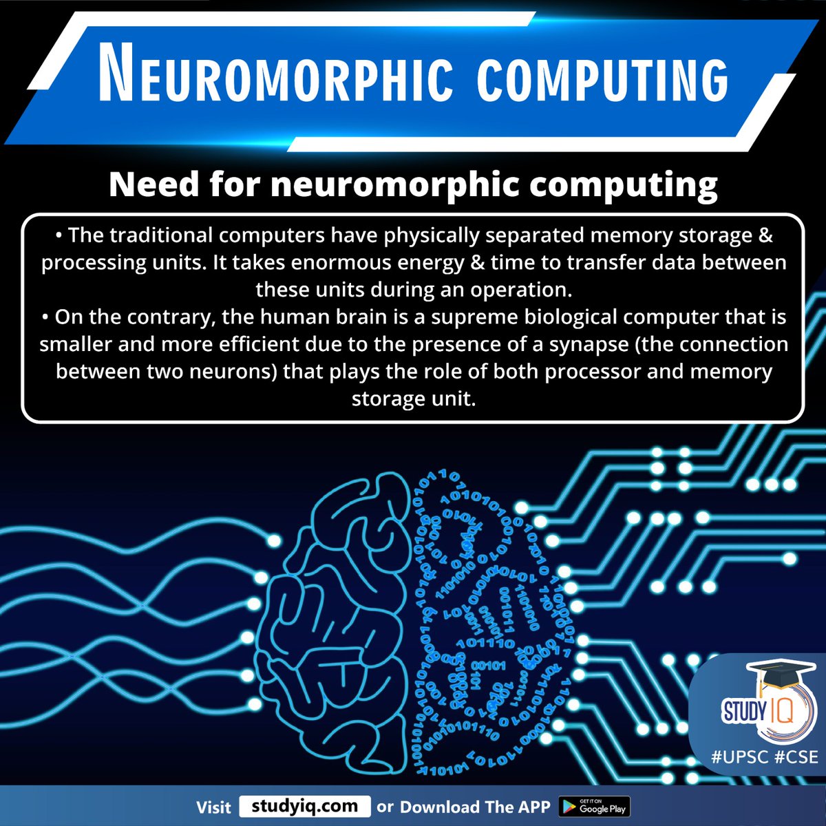 upsciq's tweet photo. Neuromorphic Computing

#neuromorphiccomputing #whyinnews #scandiumnitride #scn #brain #computinghardware #computerengineering #humanbrain #nervoussystem #neromorphichardware #biologicalsynapse #coms #industrialproduct #traditionalcomputers #memorystorage #enormousenergy https://t.co/8M7MDO1S45