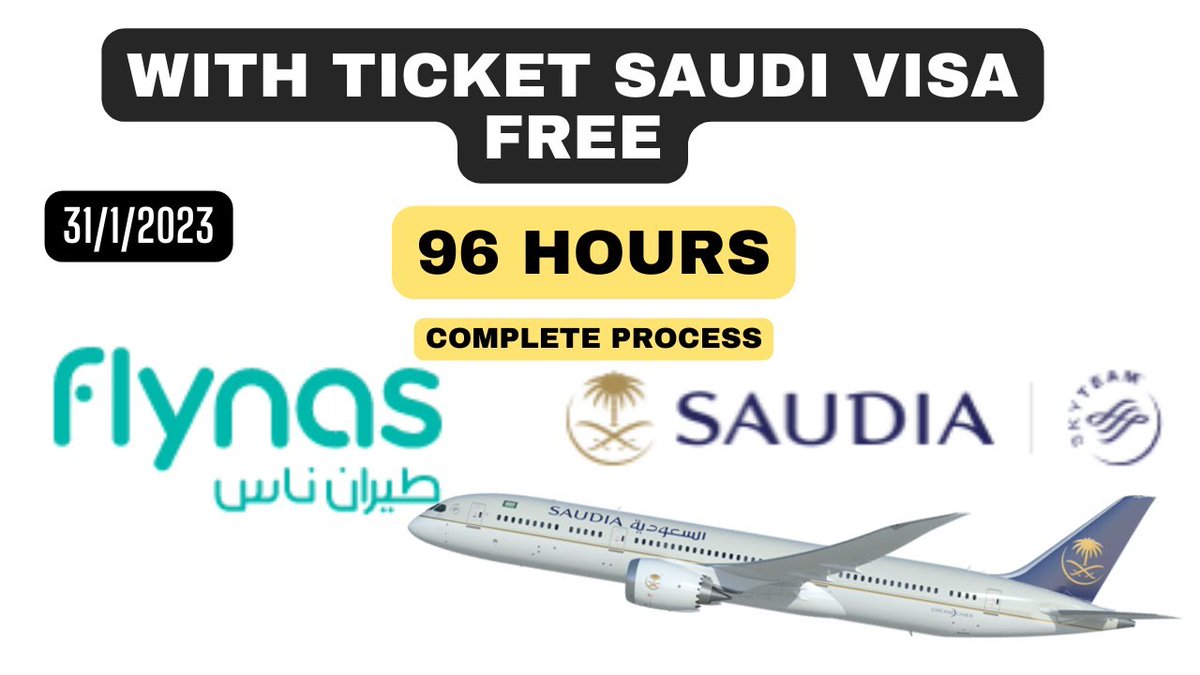 rjworld2020's tweet photo. {Video} Saudi Transit Visa:
That's all you need to know about Saudi Transit free visa - Eligibility, how to apply, processing, validity, purpose, fees, T&C........
https://t.co/Pgm1Mka9Vt
#SaudiTransitVisa #SaudiTour2023 #rjworld2020 https://t.co/YwYQkRt6tk