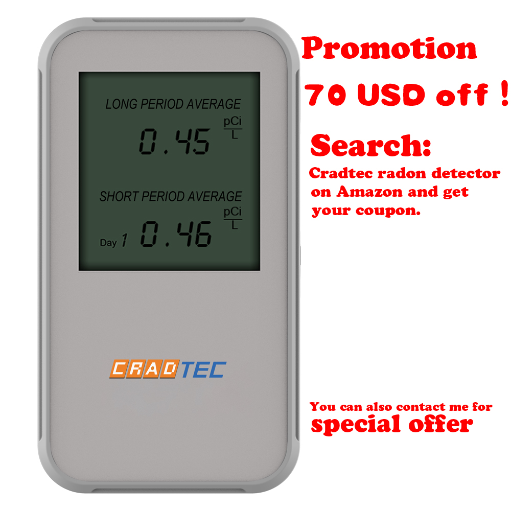 Cradtec Radon Detector now offers you $75 off on Amazon. amazon.com/dp/B0BPLGWN1B?…