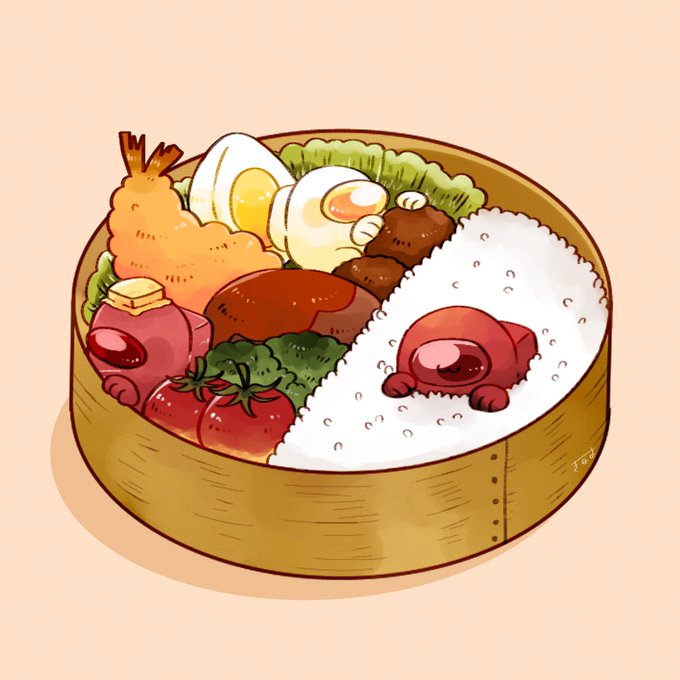 「お弁当 天ぷら」のTwitter画像/イラスト(新着)