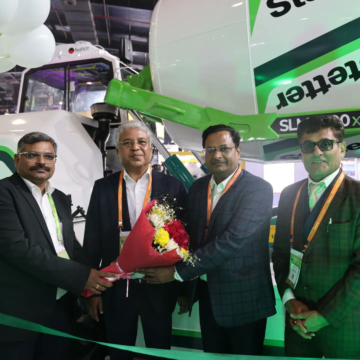 SCHWING Stetter India on Twitter "The New SLM4300 XXV was launched by Shri Rakesh Singh, MD