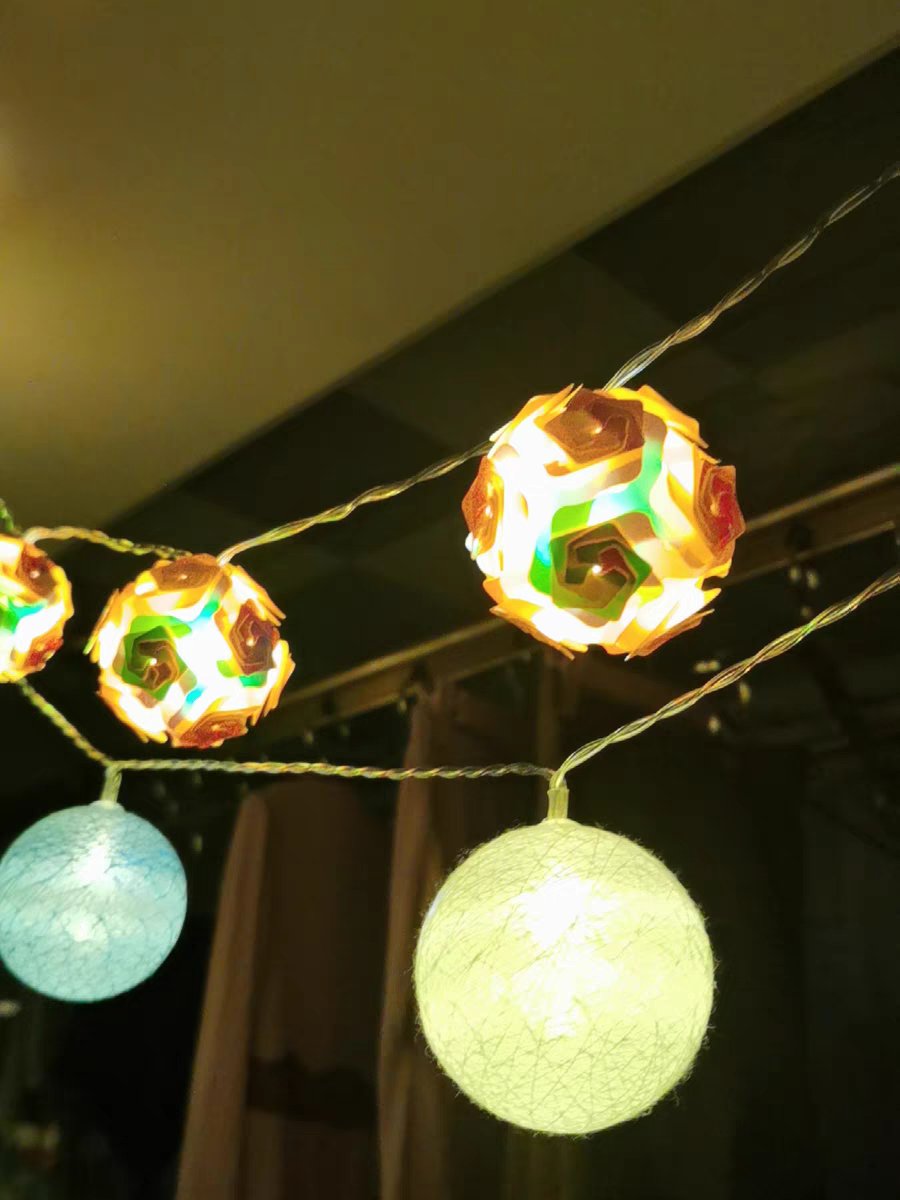 nbakilight's tweet image. #roseballstringlights #cottonballstringlights #partylights #lucesdecorativas #ledlichterkette #luciabatteria #lumièresdécorative #Akilight