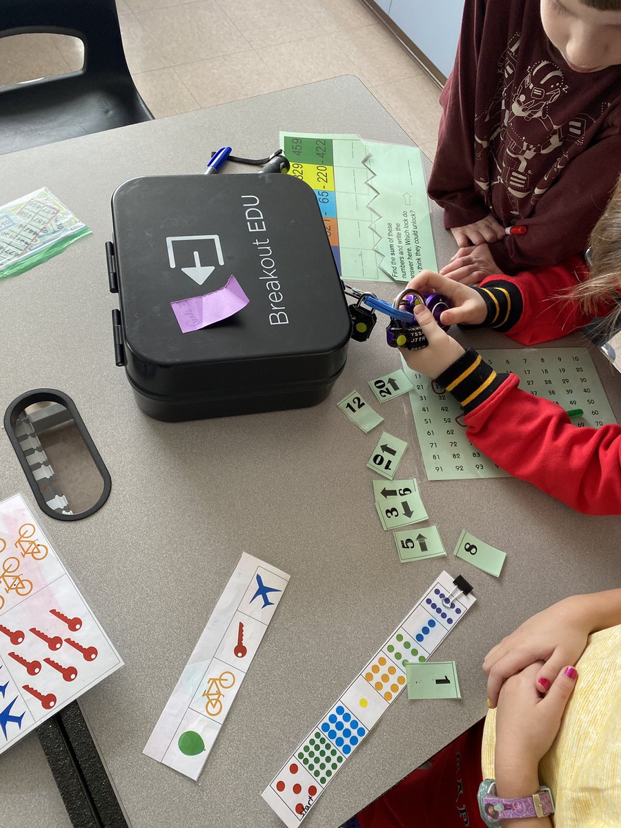 MrsKannekens's tweet photo. Another brain-stretching day of #NumberNinja learning with @breakoutEDU … this time @ralstonschool in @PrairieRoseSD8 

#myprps #forgefutures #igniteminds https://t.co/CWGpbIgsbx