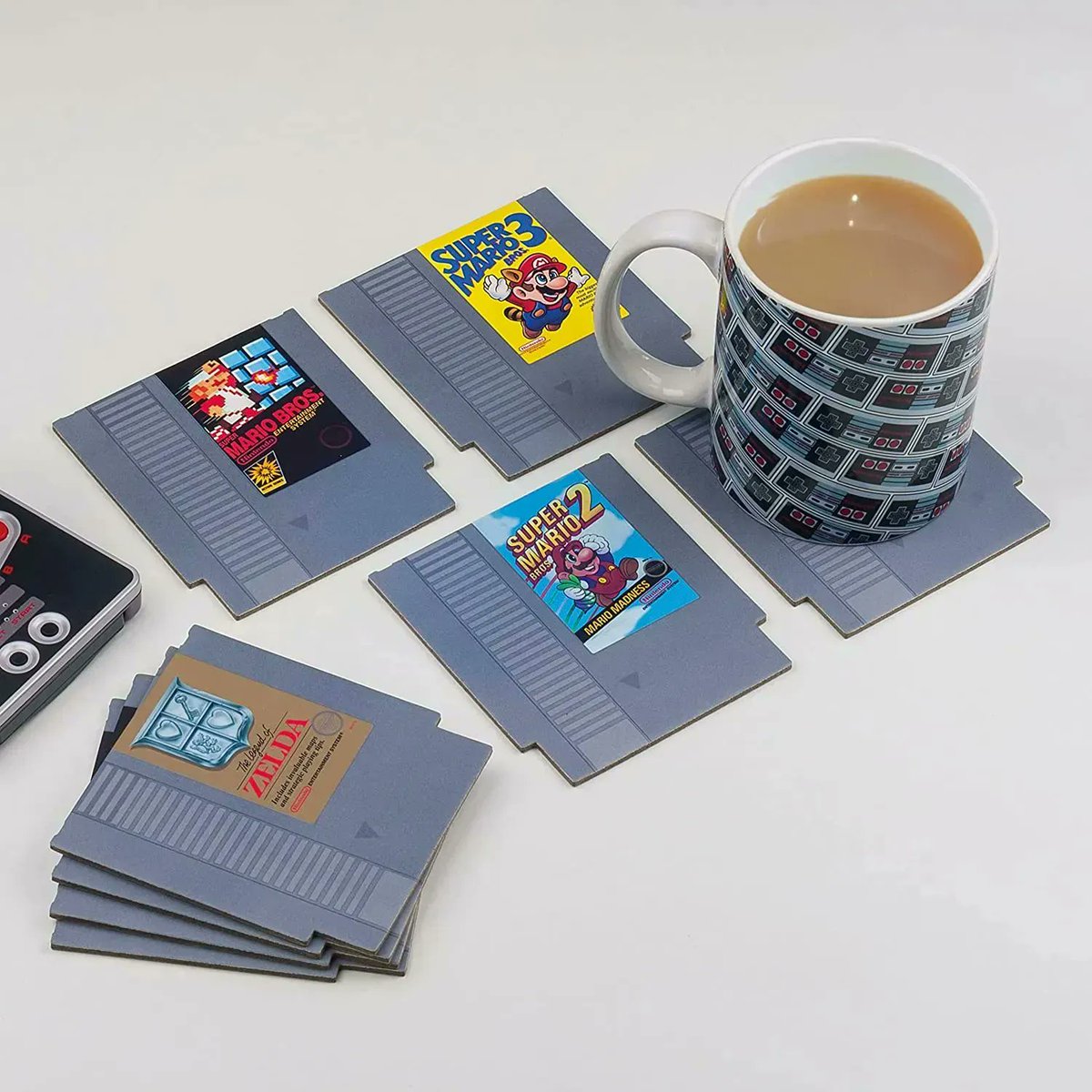 FatKidDeals's tweet photo. Nintendo NES Cartridge Retro Drink Coasters for $10.99 via Amazon

https://t.co/z3Ris4COMV https://t.co/4wiogMOMbi