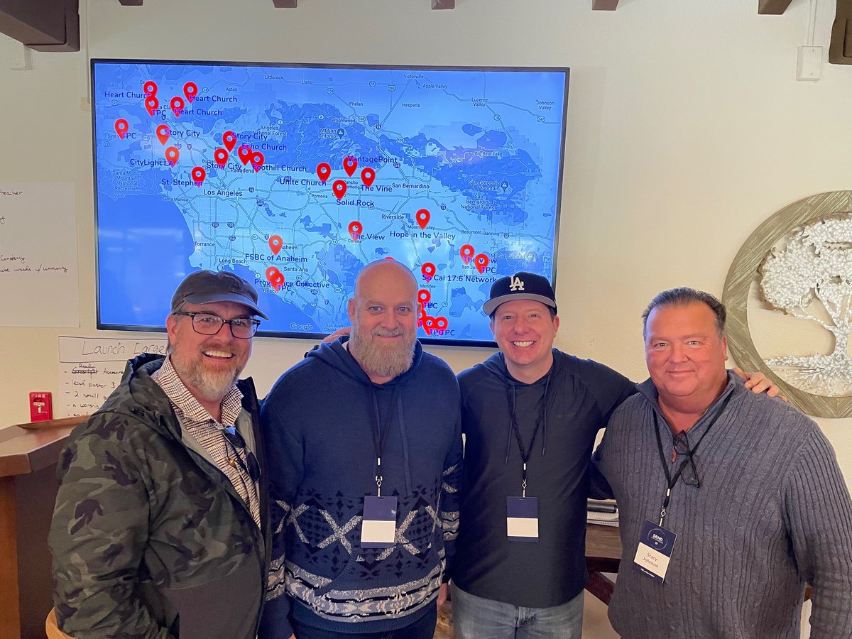 ProvidenceColl's tweet photo. We had the privilege of working on church planting strategies with @maclake and @sendnetwork the past two days. The future of church planting in the greater Los Angeles area looks bright. #Godisworking #movement https://t.co/cpNp9m9Hr7