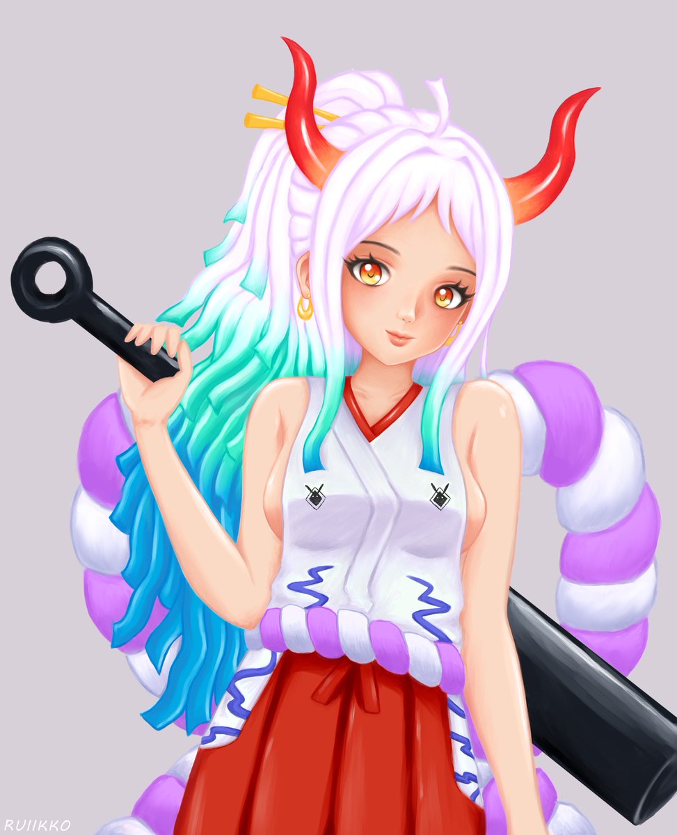 ruiikko's tweet image. For a friend ! #yamato #onepiece