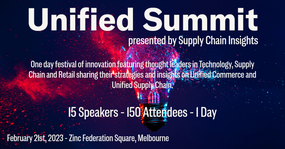 Unified Summit 2023 final speakers will be announced tomorrow. 
We are almost at capacity, so make sure you register using the code SCI2022 for FREE entry.