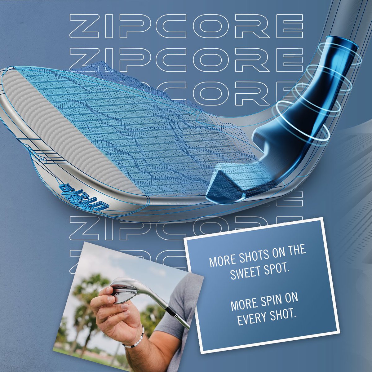 ClevelandGolfSA's tweet photo. UtliZip grooves, ZipCore tech, HydraZip Face, our new nickname for the RTX 6 ZipCore wedge is Zippy.
See more 👉🏼 https://t.co/FI44fIKU2W
#ClevelandGolf / #RTX6ZipCore https://t.co/jnPfoGzxuY