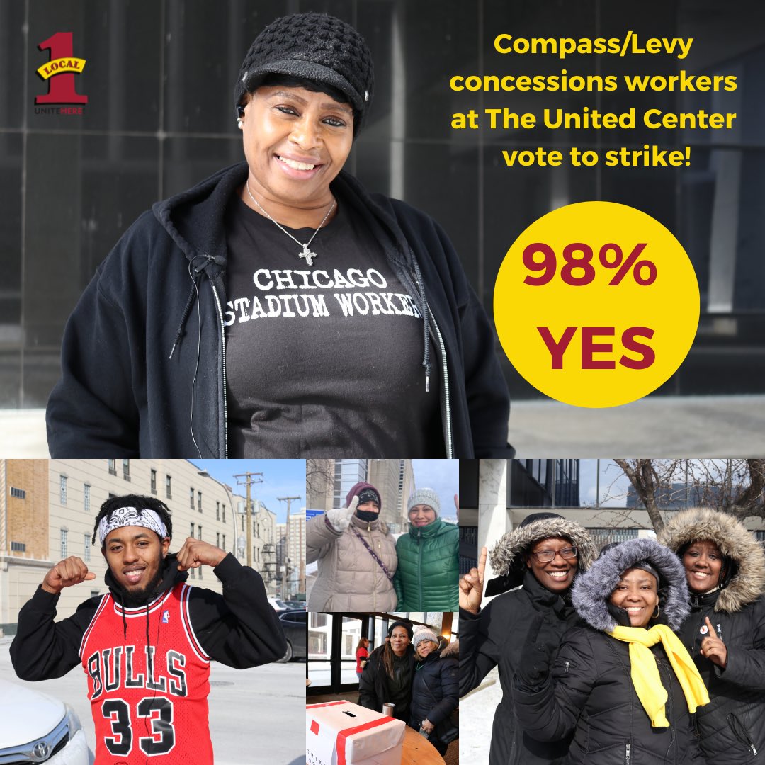 UNITE HERE Local 1 on Twitter "📢BREAKING NEWS Compass/Levy