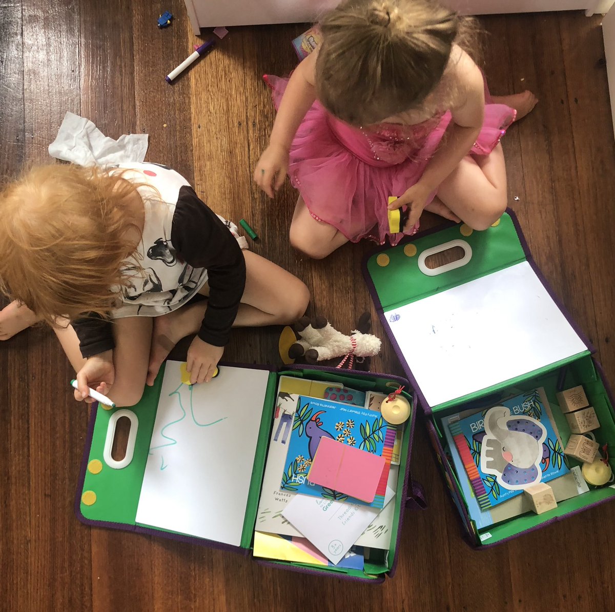 czelsa's tweet photo. Thank you @DanielAndrewsMP and the team who put together the beautifully selected Kinder Kits. Our twins have loved all the treasures inside. And thanks for the free 3yo Kindy too! https://t.co/xdbmgkfYW5 https://t.co/0nFl57sHlH