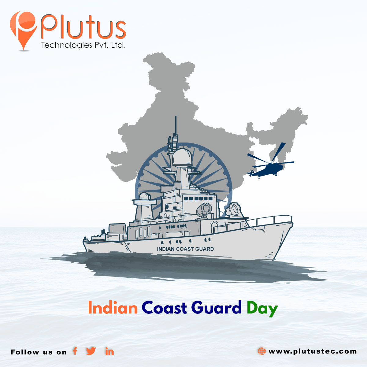 PlutusTech's tweet photo. On the 47th Raising Day of the #IndianCoastGuardDay2023
Plutus Technologies Pvt. Ltd. - Web & Mobile App Development Company
https://t.co/e13ovaOkpx
#IndianCoastGuardDay #CoastGuardDay #coastguard #भारतीय_तटरक्षक_दिवस #mobileappdevelopment #fullstackdevelopment #plutustec https://t.co/Q7igmXt4cj