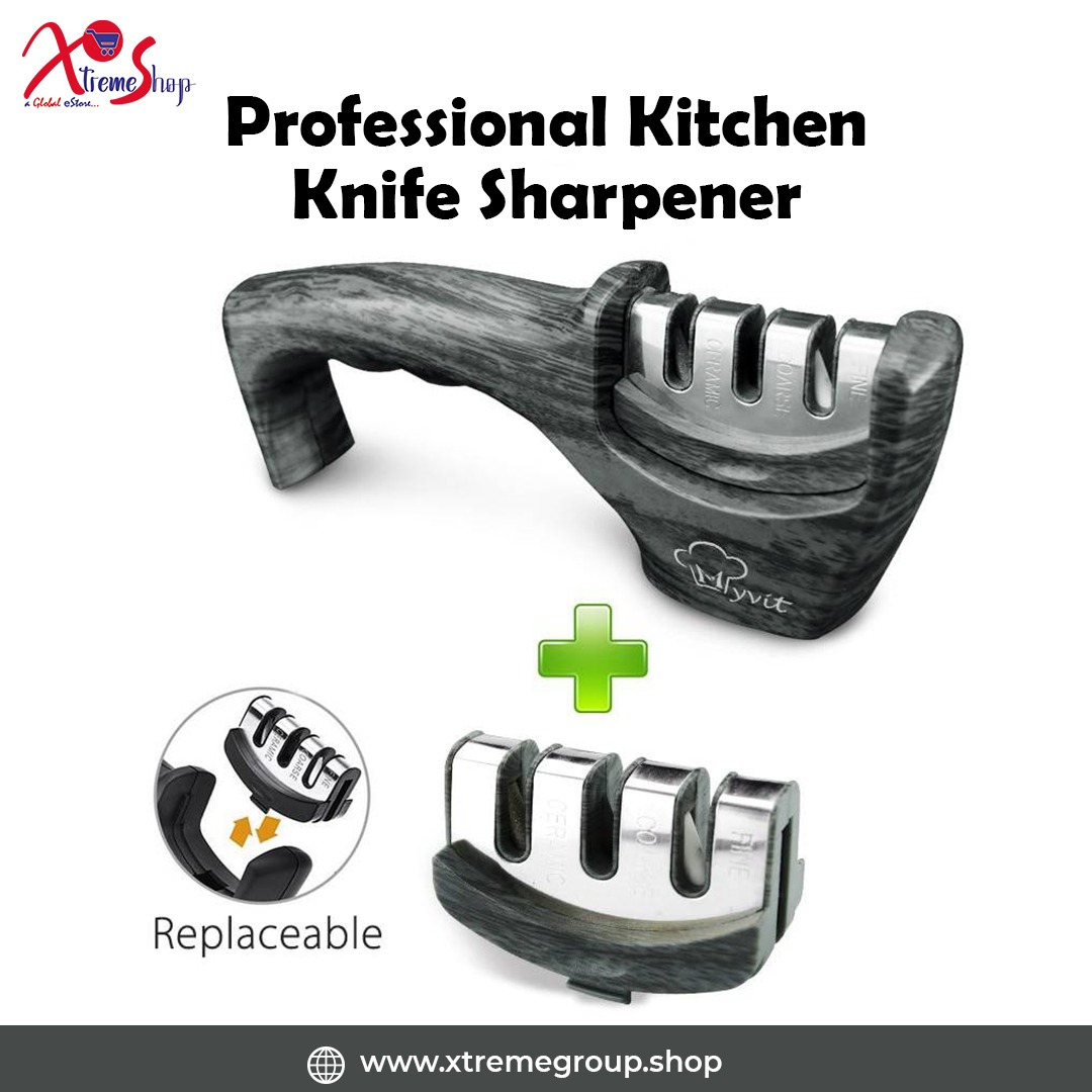 Get a razor-sharp knife in just a few strokes! 

#Xtremegrouphop #knifesharpener #knifeskills #kitchenessentials #cooking #knifesharpener #kitchenaccesories #coolgadgets #electric #knife #sharpner #kitchengadget #kitchenitem #kitchenproduct #kitchenaccessory #kitchenorganizers