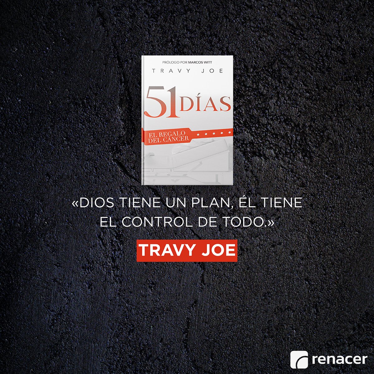 renacereditora's tweet photo. "Dios tiene un plan, Él tiene el control de todo" ❤️🙌🏼🙏🏼 - @TravyJoe 

📦 https://t.co/JvgYkDJ8Hq
🌍 ¡Escríbenos para que podamos recomendarte un distribuidor en tu país!

#Fe #ConfianzaEnDios #TravyJoe #51Dias #ElRegaloDelCancer https://t.co/Ln07rXw840