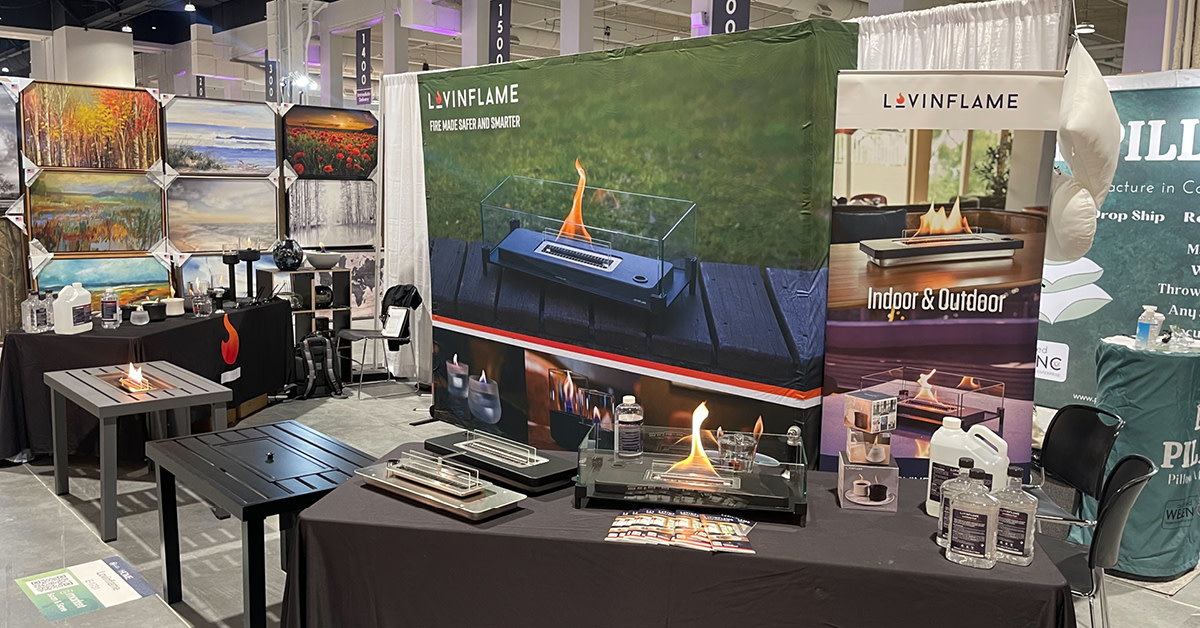 lovinflame's tweet photo. Lovinflame is live at the Las Vegas Market now. Come to booth E-1731 and feel the cozy living style brought to you by Lovinflame 🔥
#lasvegasmarket #fair #flames https://t.co/jvetV7UTUN