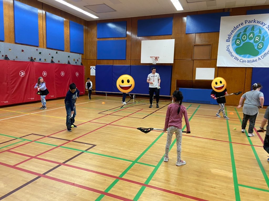 Yesterday students participated in a one day lacrosse residency. They learned many new skills. <a href="/BelParkCBE/">Bel-Park School CBE</a>