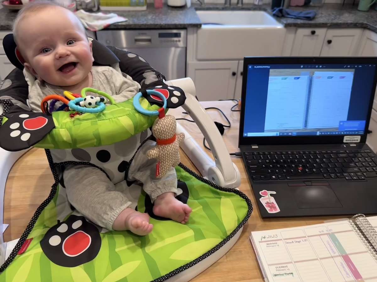 Mrs_Valentine3's tweet image. I’ve got a lesson planning helper now! #howfun #backtowork #missheralready