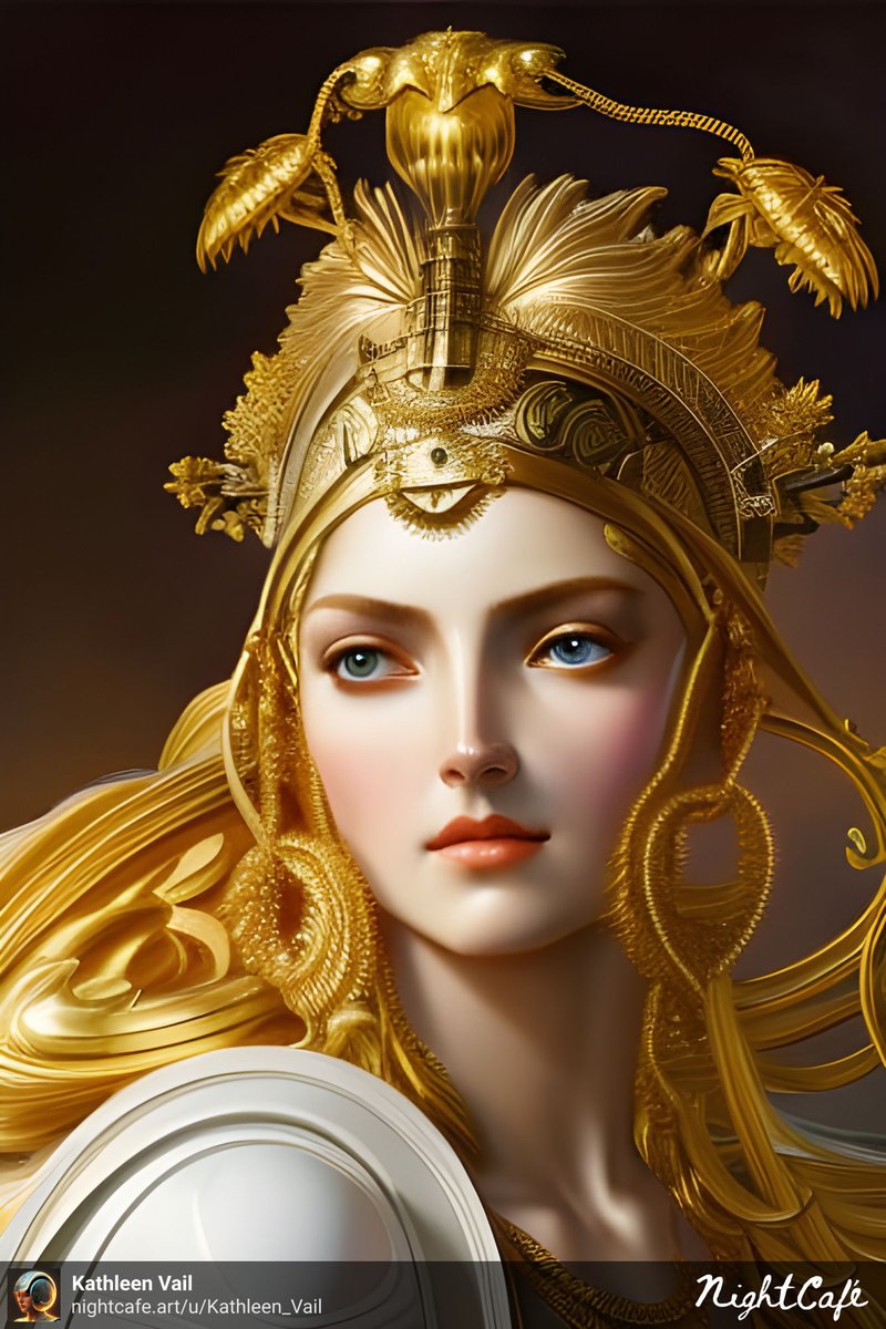 KV_Achilles's tweet photo. Back to my fav passion: #AIart of #ancientgreece #greekmythology - 1st share for 1/31, #AncientGreek "Aphrodite" https://t.co/JnGNIB0Aox made with
@NightcafeStudio https://t.co/rzstzLcJHT