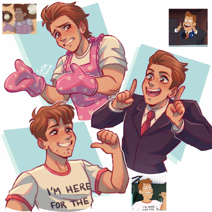Help I've fallen in love with a generic white man from a cancelled show and can't get up #insidejob 