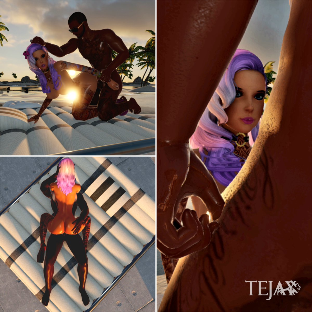 Tejay85's tweet photo. @brittney3dx really wanted to hangout at the beach.. and so we did... 🔥🍆💦😈😋
#lewd #beachgirl #VirtualPhotography #FunTimes https://t.co/MuEAfeRP2H