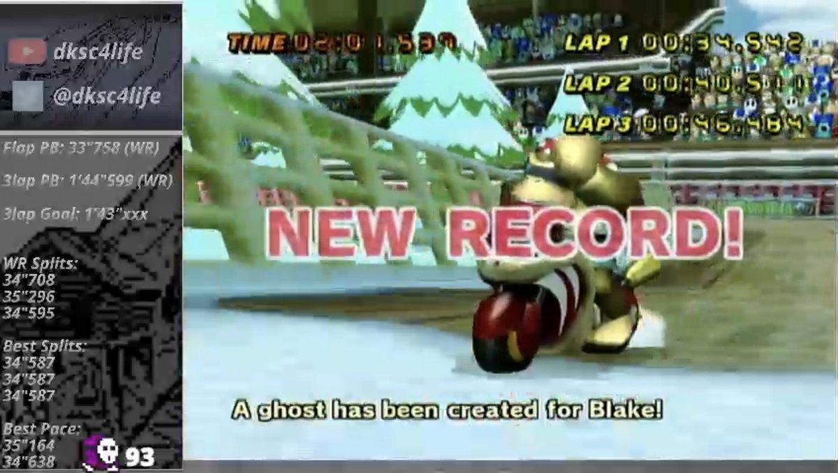 dksc4life's tweet photo. Lap 1: 34”542 (BKS)

The best splits now give 1’43”626. https://t.co/WzXkhPCxnH