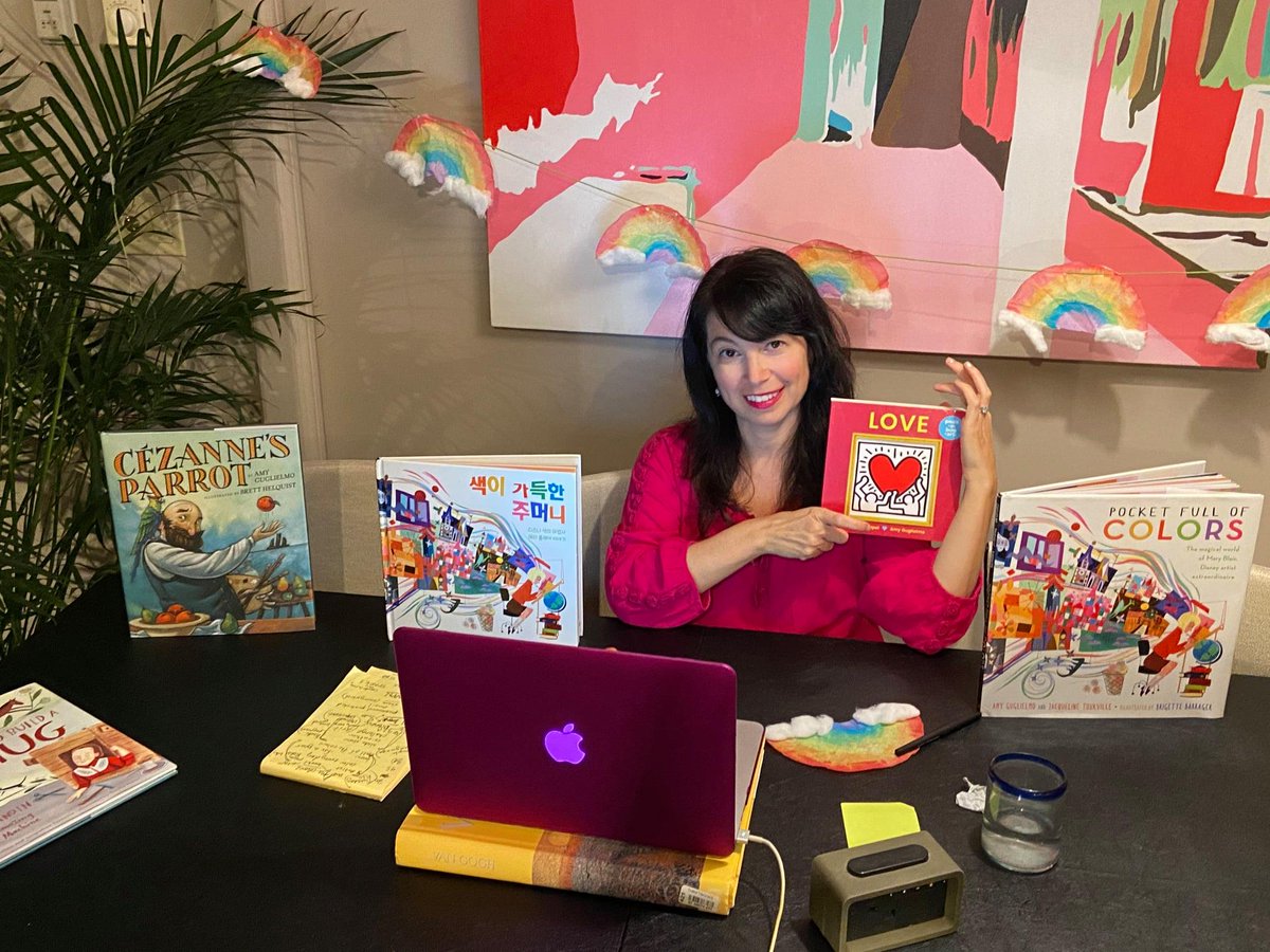HOORAY! Tomorrow is #WRAD #worldreadaloudday2023 
I'll be zooming with schools in Wisconsin, Virginia, Illinois + Oregon! Texas + Arkansas, enjoy your snow day and see you soon! For more info + activities go to: scholastic.com/worldreadaloud… + litworld.org/worldreadaloud…