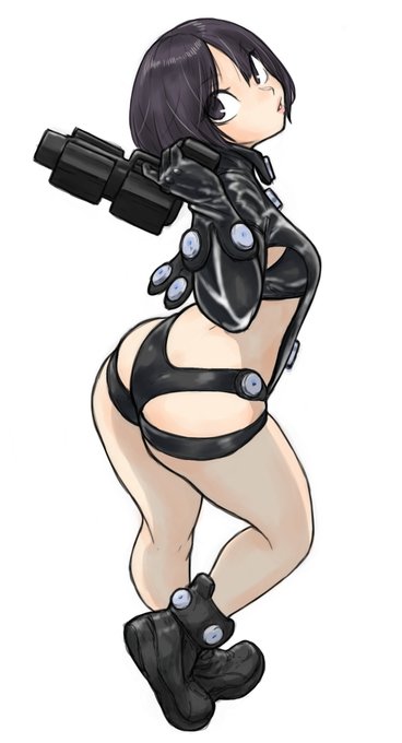 うしじまいい肉さんのガンツコスいいよね 