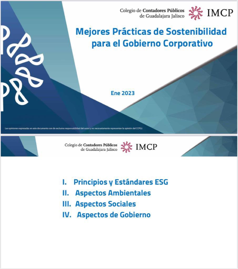 GOMEZGOMEZCONTA's tweet photo. Ya volvimos con nuestras sesiomes presenciales en el Colegio de Contadores Públicos de Guadalajara Jalisco y en esta ocasión el CPC Arturo Reyes lideró la #sesiontécnica de #CAIGO con el tema "Mejores prácticas de sostenibilidad para el gobierno corporativo" 👏🏻👏🏻 #sostenibilidad https://t.co/yyPMqWW9r2