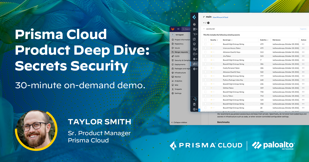 prisma_cloud's tweet image. Do you know how to keep your secrets secure wherever they are? 🤔

Learn how to adopt a full-stack, multidimensional approach to #secretssecurity with our 30-minute on-demand demo: bit.ly/3Ro2Fmh