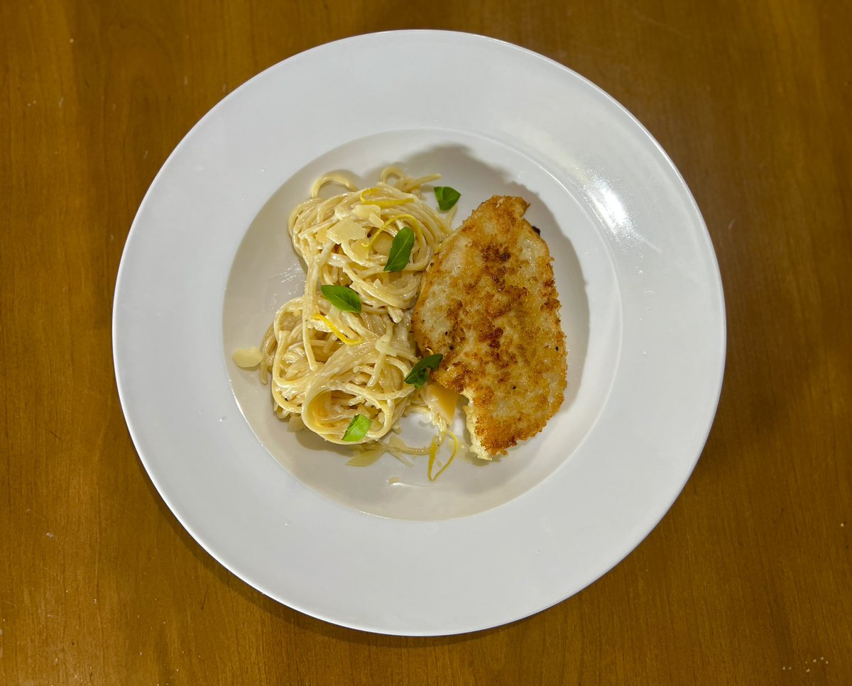 Wonderblunders's tweet image. Made some chicken pasta on TikTok live! Thanks everyone for watching. 😋