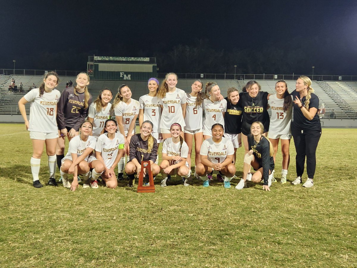 Congratulation to our Lady Raiders Soccer Team! District Champions!
