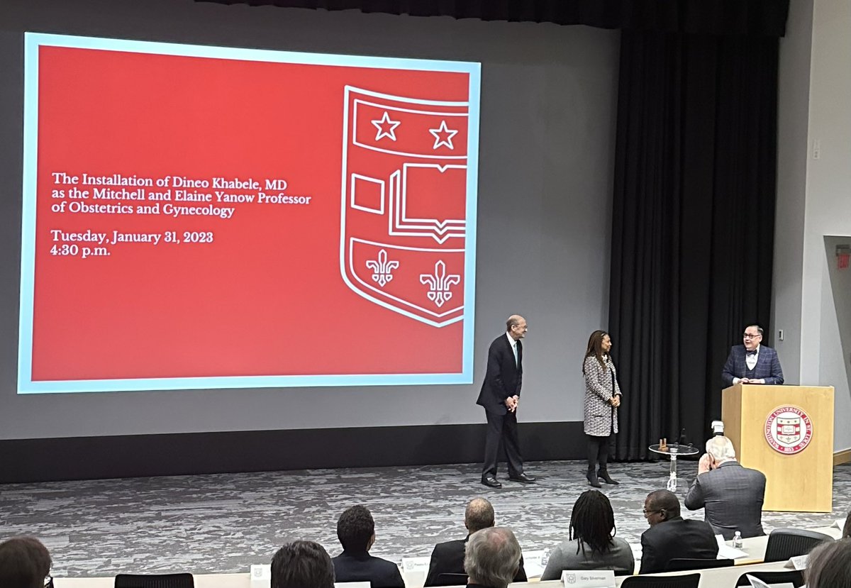Nan Raghuraman MD MSCI (@nanraghuraman) on Twitter photo Congrats @DKhabeleMD on your official installation as the Mitchell and Elaine Yanow Professor of OBGYN! <a href="/WashU_OBGYN/">WashU Medicine OBGYN</a> is cheering you on with pride and grateful for your leadership! 👏🏾 <a href="/WUSTLmed/">Test Account</a> Congrats @DKhabeleMD on your official installation as the Mitchell and Elaine Yanow Professor of OBGYN! <a href="/WashU_OBGYN/">WashU Medicine OBGYN</a> is cheering you on with pride and grateful for your leadership! 👏🏾 <a href="/WUSTLmed/">Test Account</a>
