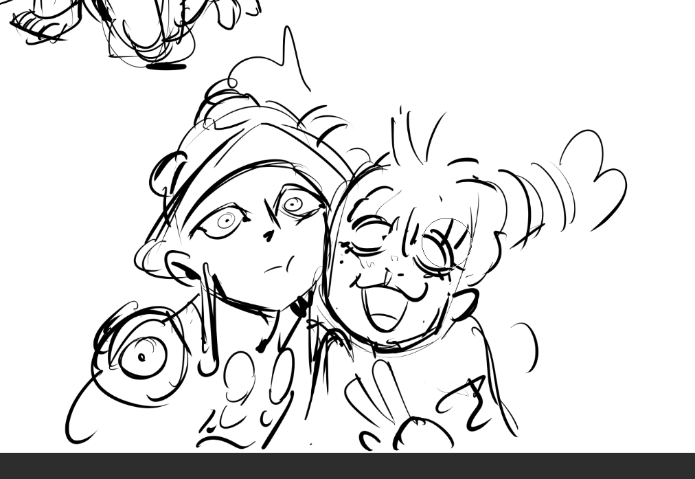 Wanted to doodle 2 of the best characters in fiction. 