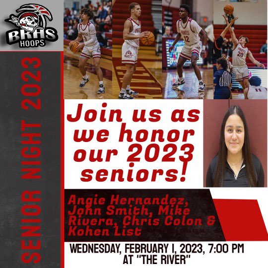Come out and help us celebrate our “1st Class” of seniors tomorrow night. We take on North Port at 730p…but the celebration will start at 7p. Let’s Go Pirates!!!