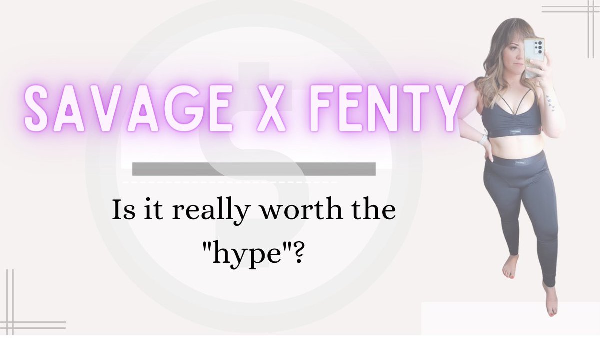 amberhopeYT's tweet photo. https://t.co/LHc1J2Fjt3
#SAVAGEXFENTYSPORT #SavagexFenty #Rihanna #review #YouTube #fitnessgirl #fitnessjourney #postpartum #postnatal https://t.co/aXMmFgvxxs