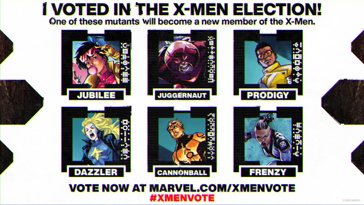 #XMenVote #frenzy