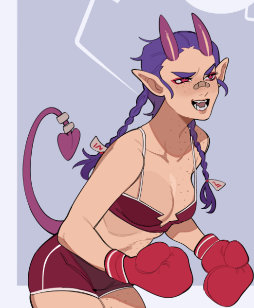  boxing demon OK ?! 