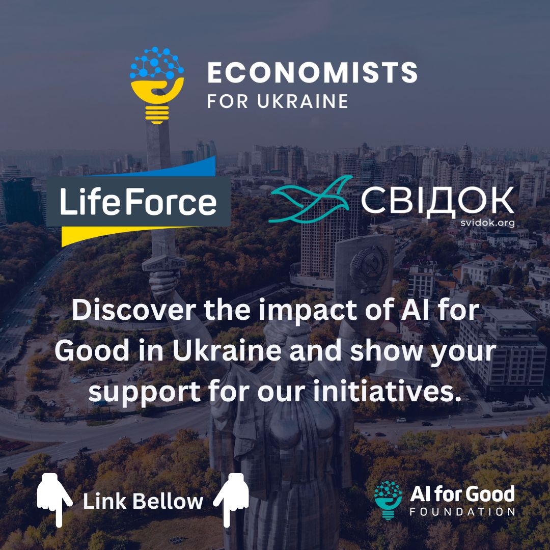 AI4Good's tweet photo. Supporting Ukraine means standing with a nation that has faced countless challenges but remains resilient and hopeful. 

Support us on our mission: https://t.co/yEJUflKa2n

#aiforgood #ai4good #ukraine #stopwar #support #nonprofit #StandWithUkraine #HelpUkraine #UnityForUkraine https://t.co/2lpRURiYOn