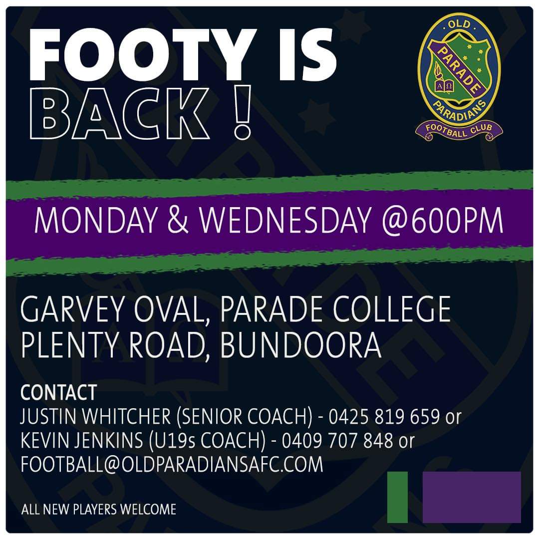 Old Paradians Football Club tweet media