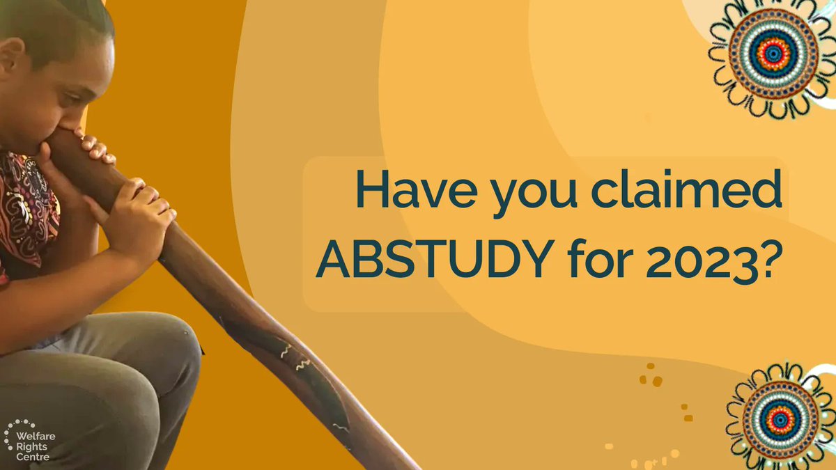 welfare_rights's tweet photo. If you’re #Aboriginal or #TorresStraitIslander and starting studies in 2023, you could be eligible for an ABSTUDY payment. You don’t have to wait until you start Uni. You can claim 13 weeks before your course starts. More at  #FirstNations #Centrelink #ABSTUDY https://t.co/i9yftqENpI