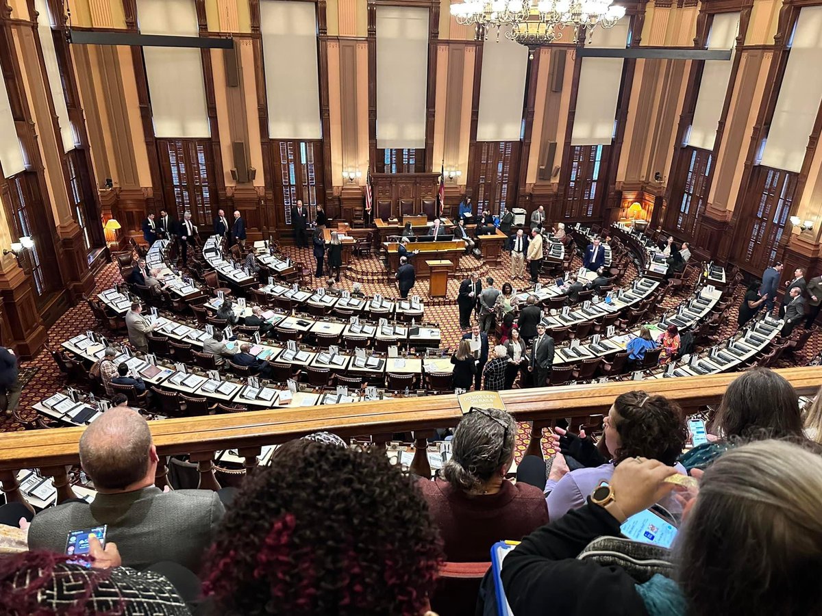 Enjoyed time with the Teacher Advisory Council to talk with legislators and sit in on a legislative session today! Great discussions about educational policy, and great info was shared <a href="/georgiadeptofed/">Georgia Department of Education</a> #GeorgiaED