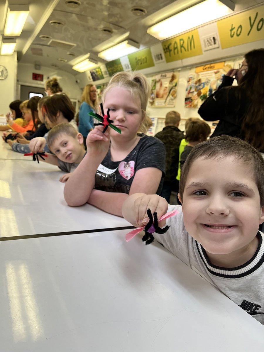 We were buggin’ out over the Mobile Ag Ed Science Lab! Check out some of the fun we had learning about Crawly Critters! #OakFlatProud #BSSDProud